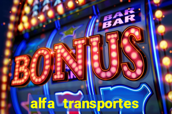 alfa transportes novo hamburgo